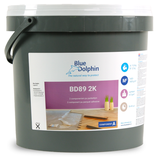 Blue Dolphin BD 89 2 K PU lijm Comp A 118 kg 01