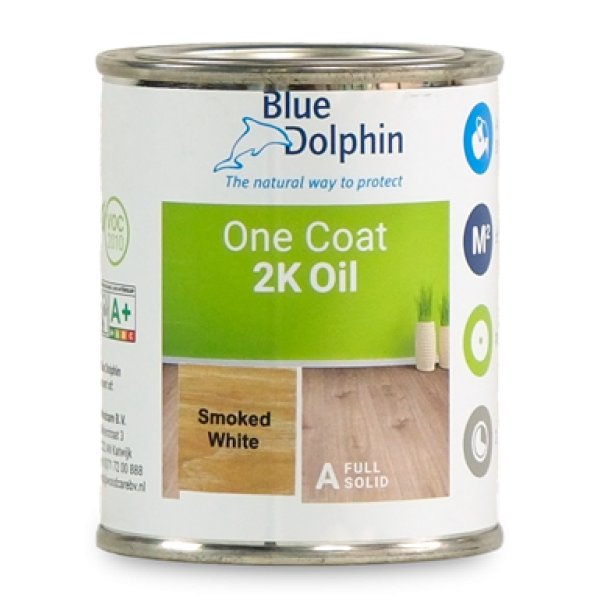 Blue Dolphin One Coat 2 K Smoked White Comp A 125 ml 01