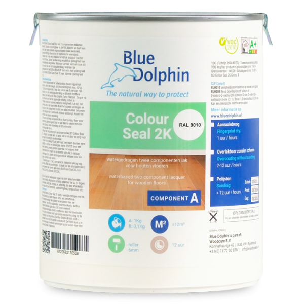 Blue Dolphin Colour Seal 2 K 9010 Zuiver Wit Comp A 1 kg 01