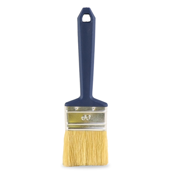 Platte kwast wegwerp Wit 60 mm 01