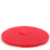 Rode dik wit pad